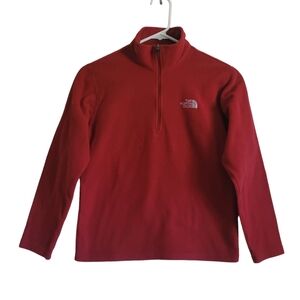 The North Face Glacier fleece pullover,1/4‎ zip,Kids Medium